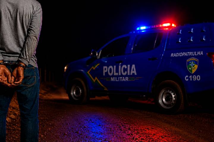 CASTANHEIRAS – POLÍCIA MILITAR LOCALIZA E PRENDE SUSPEITO DE HOMICÍDIO OCORRIDO EM NOVA BRASILÂNDIA