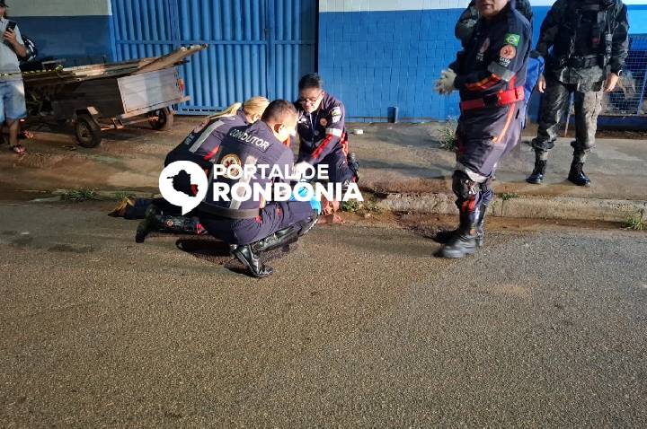 Ciclista é morto a tiros por dupla em motocicleta na Zona Leste de Porto Velho