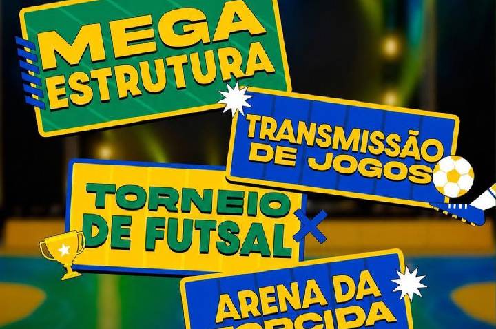 Copa Fan Fest transforma Porto Velho em arena da Copa do Mundo com telões, futsal e atrações gratuitas
