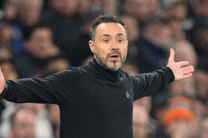 De Zerbi ironiza visão sobre reforço do Tottenham: ‘Era desastroso e agora já é como Modric’