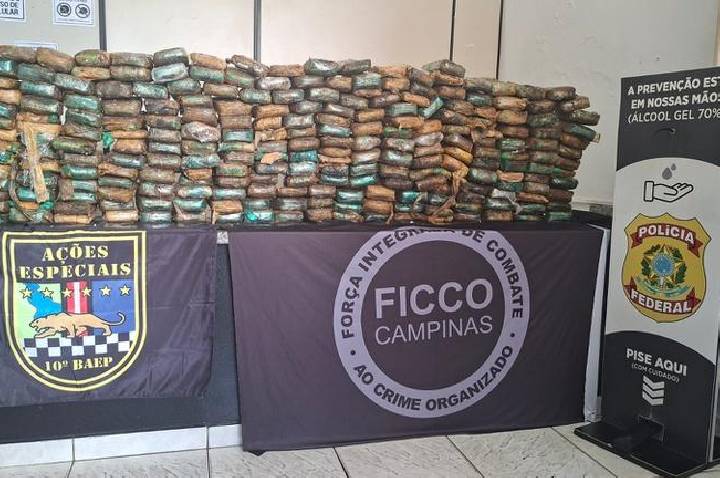 FICCO/Campinas apreende pasta base de cocaína e prende dois suspeitos em Americana/SP