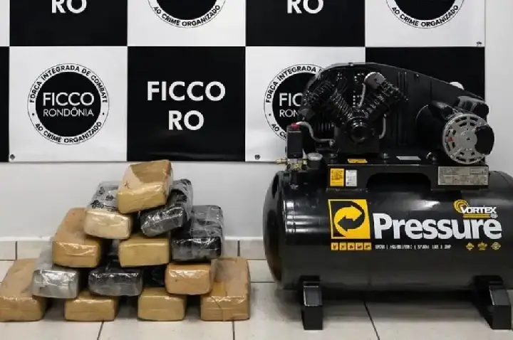 Força integrada apreende 13 kg de maconha e prende mulher em Porto Velho