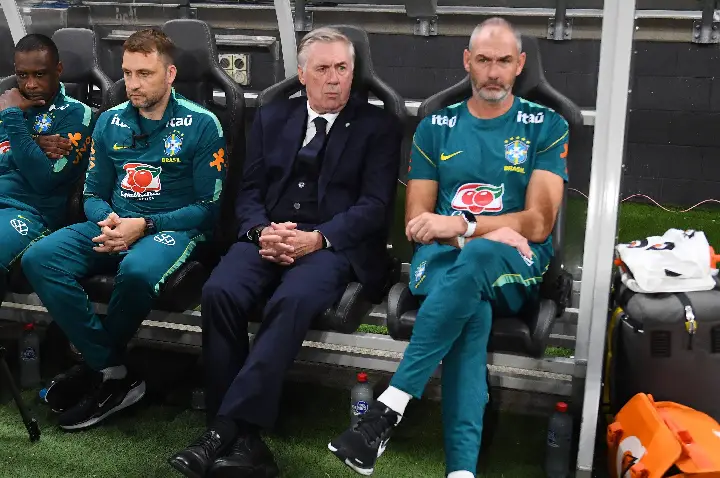 Futebol pobre da seleção brasileira repete erros de Ancelotti em preocupante empate com a Austrália