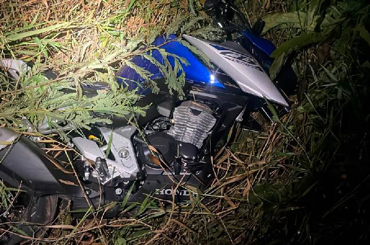 JI-PARANÁ – MOTOCICLETA LEVADA DE CONCESSIONÁRIA É ENCONTRADA PELA PM