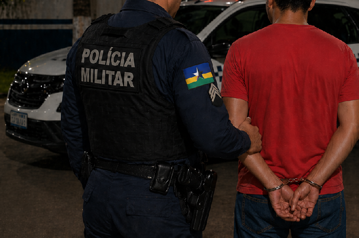 PMRO atua em ocorrência de violência doméstica e realiza prisão em Guajará-Mirim