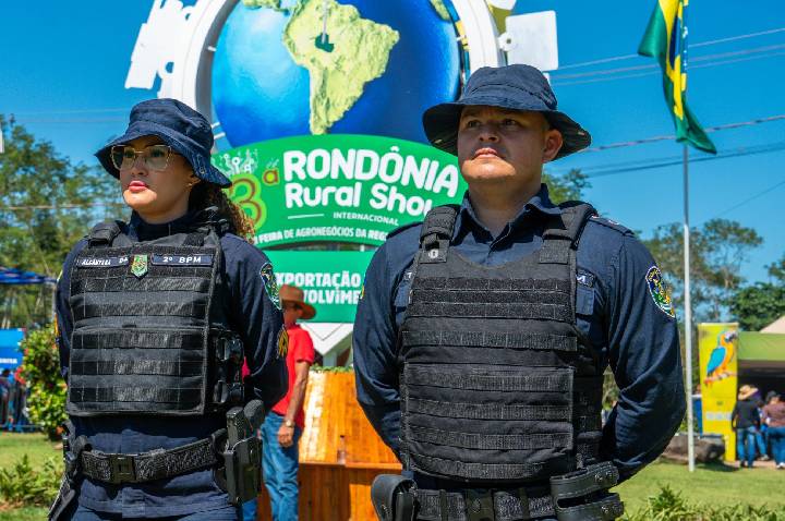 POLÍCIA MILITAR GARANTE SEGURANÇA DURANTE A 13ª RONDÔNIA RURAL SHOW INTERNACIONAL