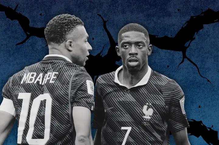 Por que a relação de Mbappé e Dembélé mudou?