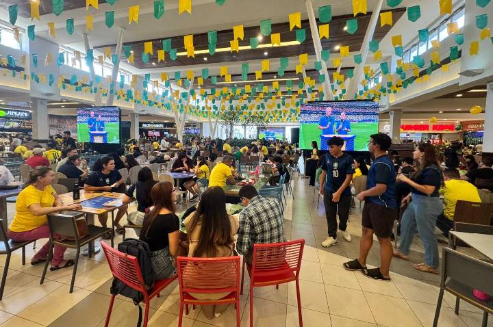 Porto Velho Shopping segue com transmissões dos jogos da Copa do Mundo