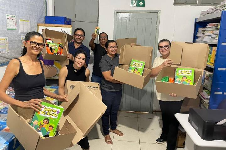 Prefeitura de Porto Velho conclui entrega de kits escolares em todas as escolas da rede municipal