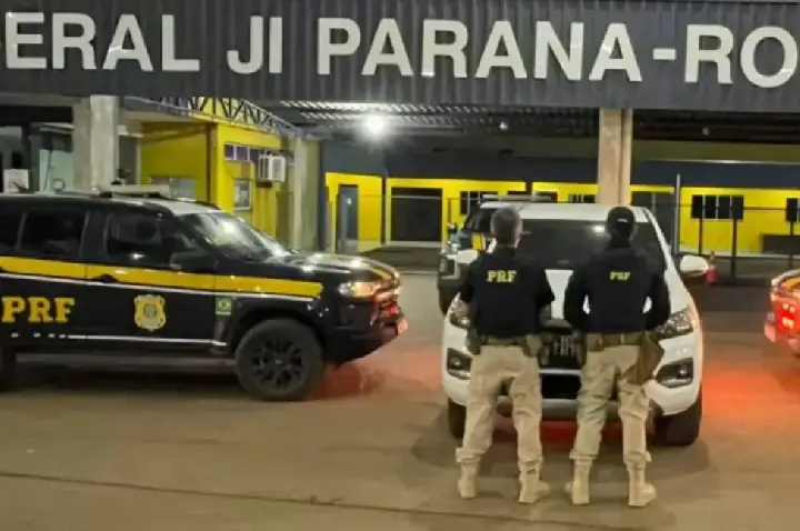 PRF recupera em Ji-Paraná carro roubado que vinha de Goiânia