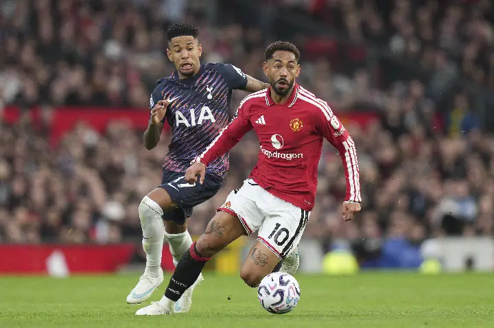 Sávio vai bem, Cunha dá assistência e Tottenham dominante é frustrado em pelo United