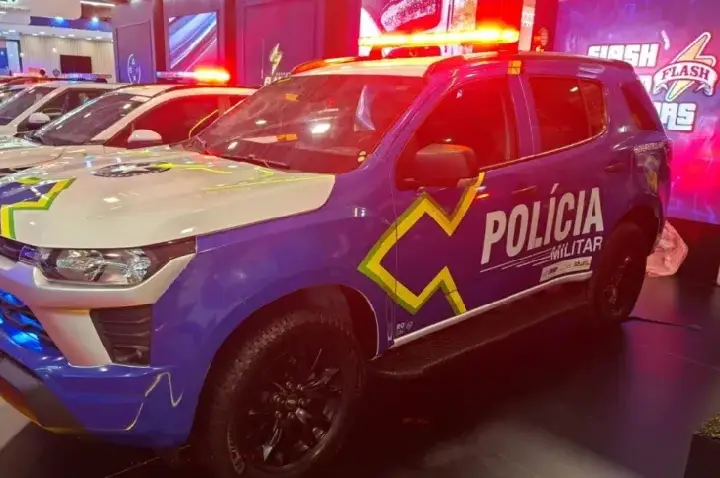 Viatura blindada de Rondônia é exibida em evento internacional de segurança e defesa