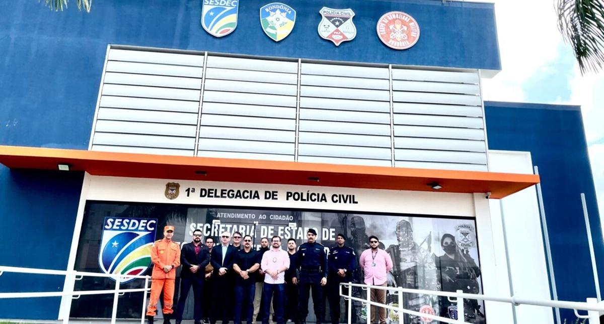 Governo de RO entrega obras de manutenção predial em unidades de segurança do estado