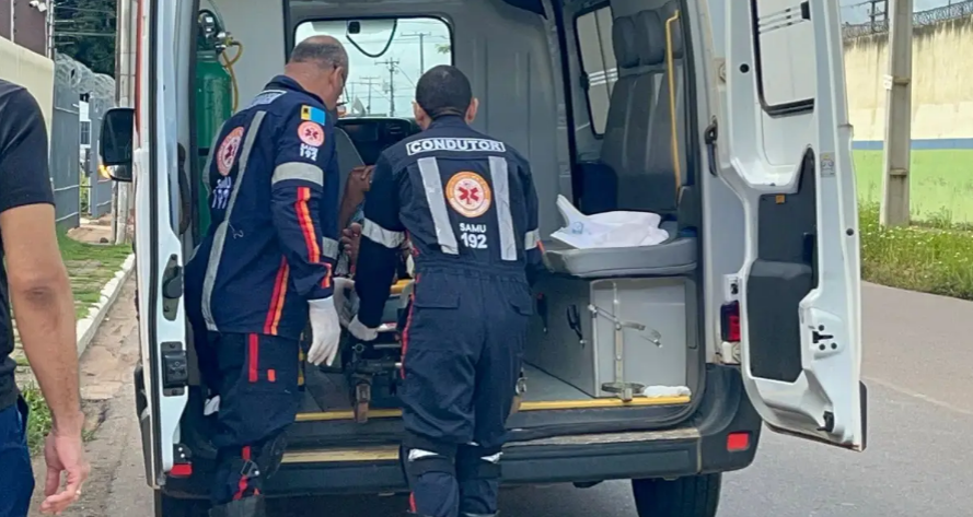 Idosa ciclista sofre fratura na perna em atropelamento na zona sul