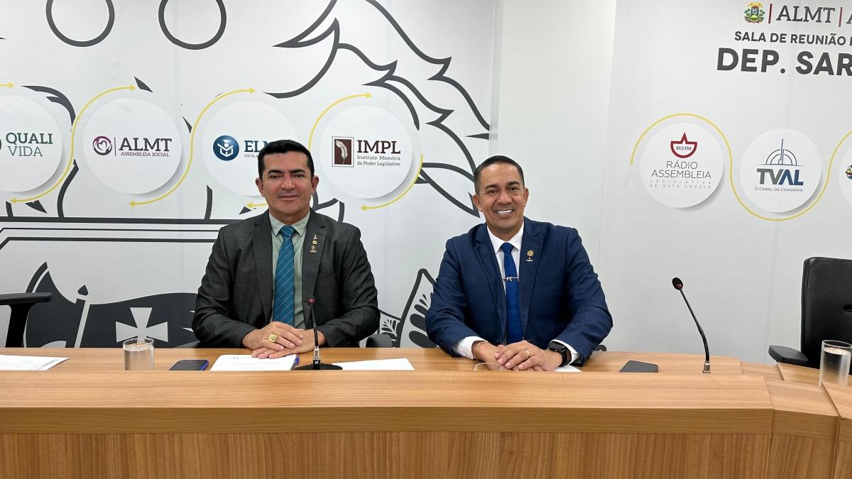 Deputado Eyder Brasil participa de reunião da Comissão de Segurança Pública em Cuiabá