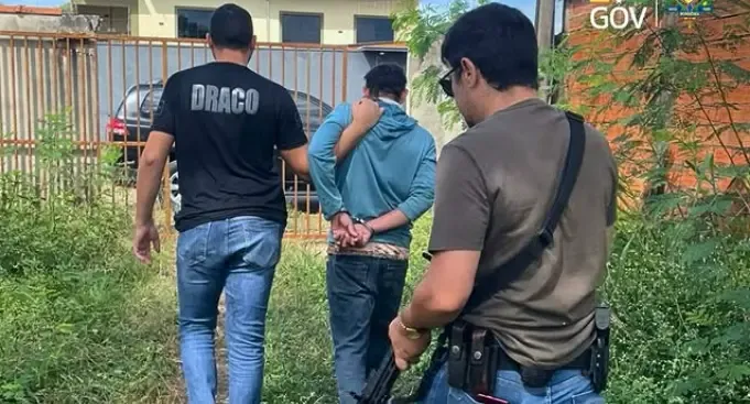 Foragido por tráfico é preso pela Polícia Civil em Cacoal