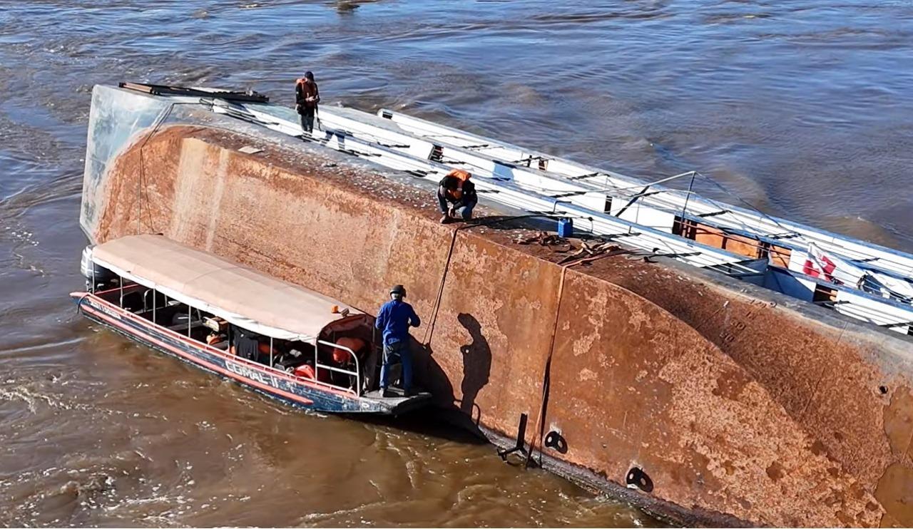 Força tarefa definida pelo governador Marcos Rocha tem a missão de resgatar e recuperar barco hospital Walter Bártolo