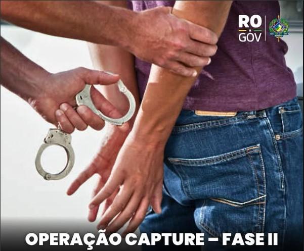 Polícia Civil de RO prende suspeito e identifica outro em 2ª Fase da Operação “Capture”