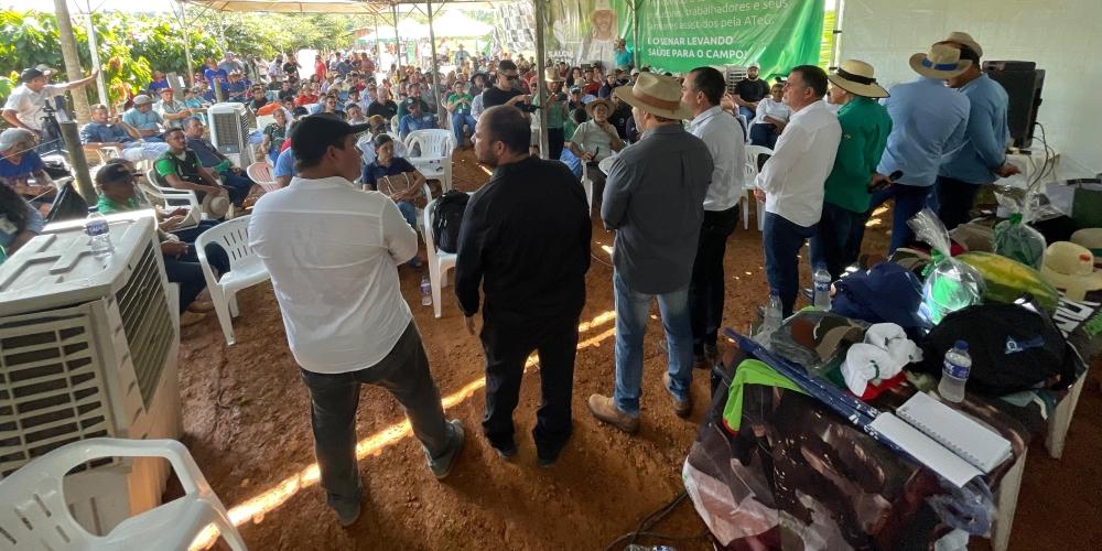Presidente da Alero prestigia dia de campo em Buritis e reforça compromisso com a Agricultura