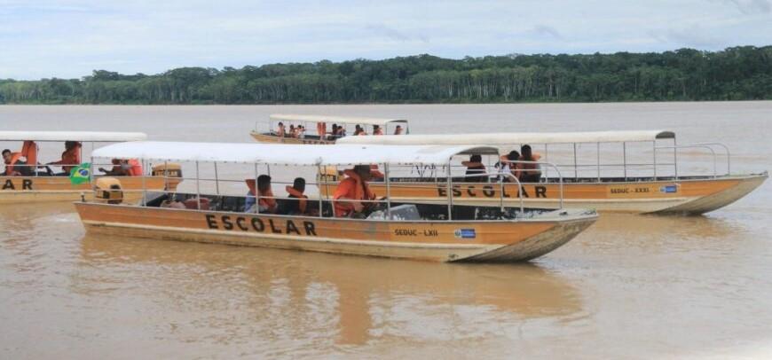 Recursos para o transporte escolar fluvial são autorizados pela Alero