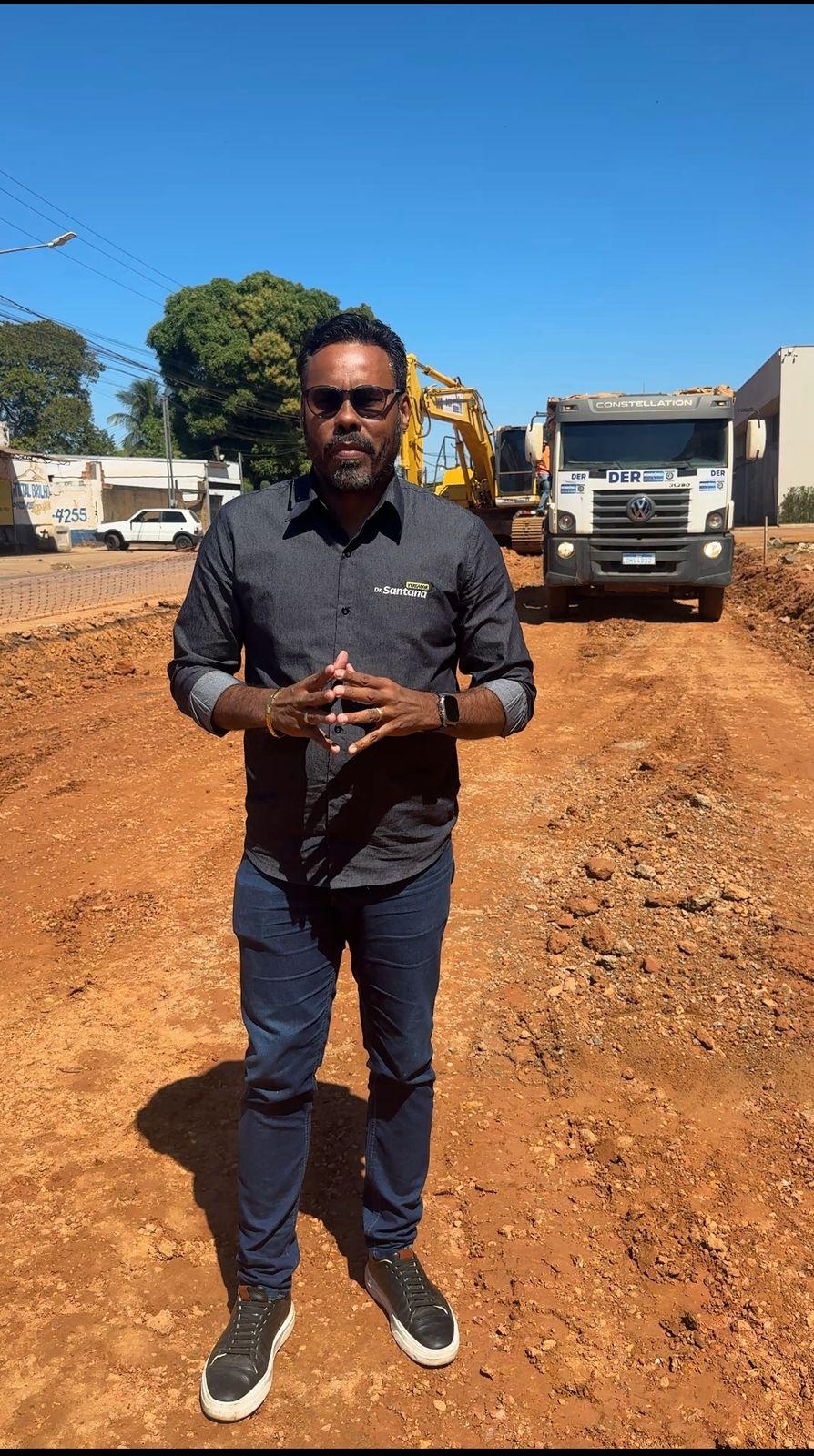 Após esforços do vereador Dr. Santana, DER garante asfalto na Estrada da Penal