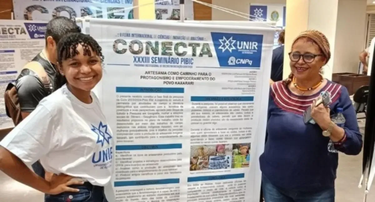 Bolsista da UNIR vence Prêmio Nacional de Iniciação Científica do CNPq com pesquisa sobre povo Kaxarari