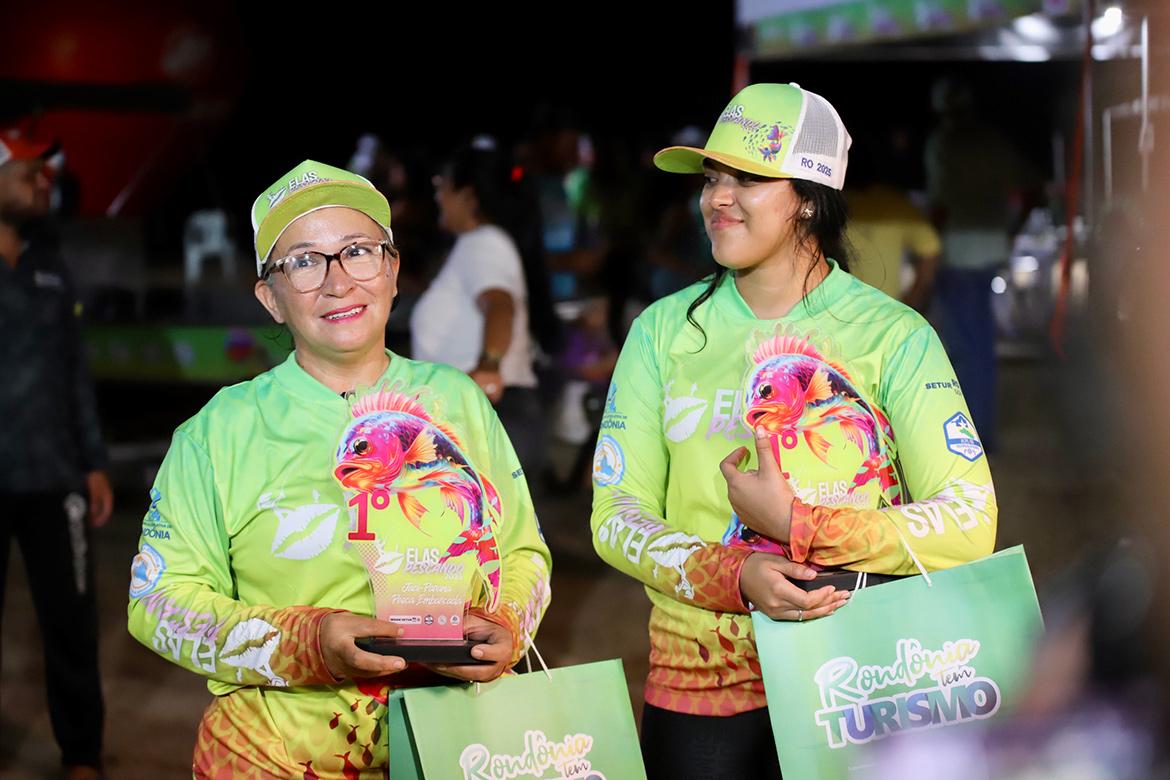 Equipe Pega Tudo vence etapa Jaci-Paraná do Torneio Elas Pescando