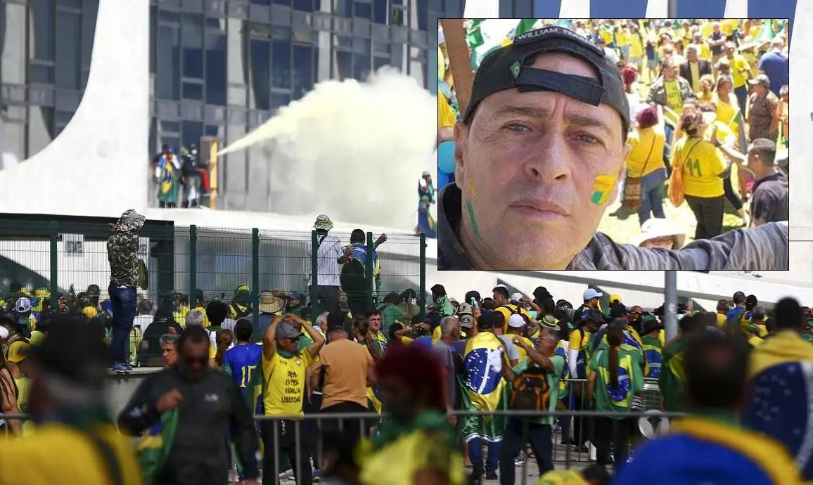 Ex-policial de Rondônia conhecido como “Homem do Tempo” é condenado a 14 anos de prisão pelo STF por participação nos atos golpistas de 8 de janeiro