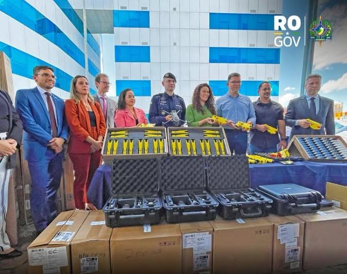 Governo de Rondônia reforça Segurança Pública com entrega de novos equipamentos no valor de R$ 15 milhões
