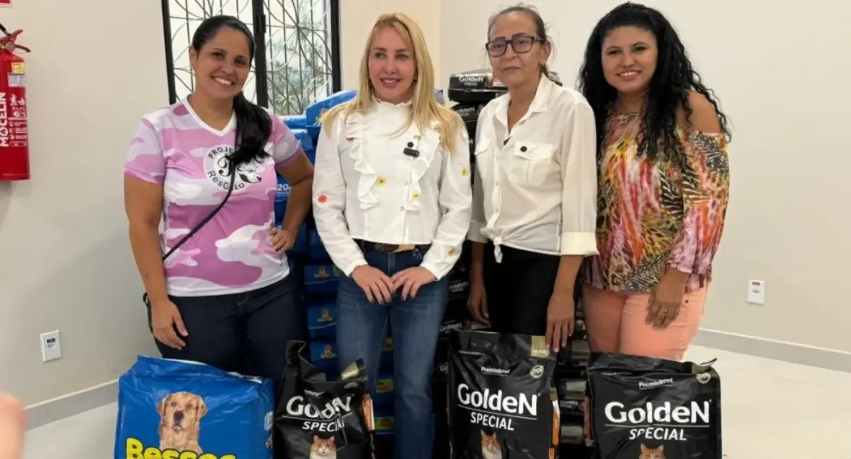 Ieda Chaves garante R$ 300 mil para ONG Peludinhos investir em proteção de cães e gatos em Porto Velho