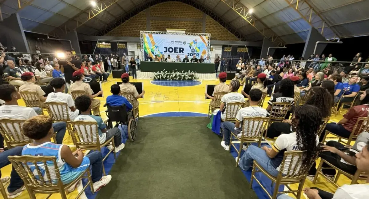 Ji-Paraná recebe cerimônia de abertura da fase estadual juvenil dos Jogos Escolares 2025 neste sábado