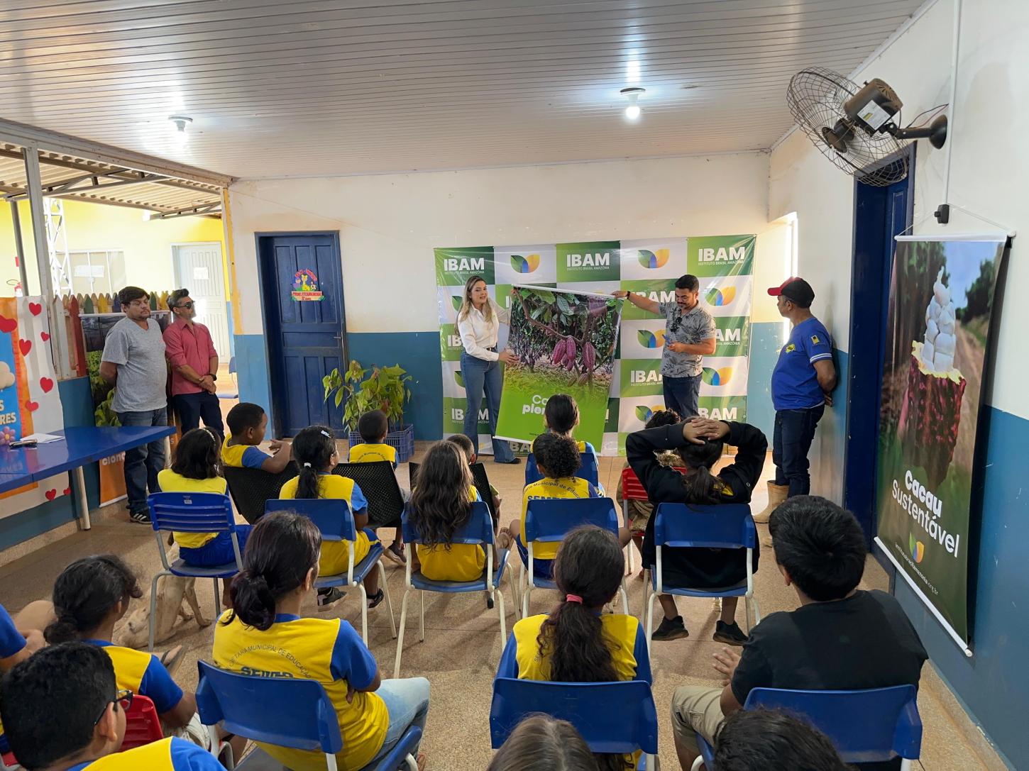 IBAM promove ação de Inclusão Socioambiental em escola da zona rural de Porto Velho