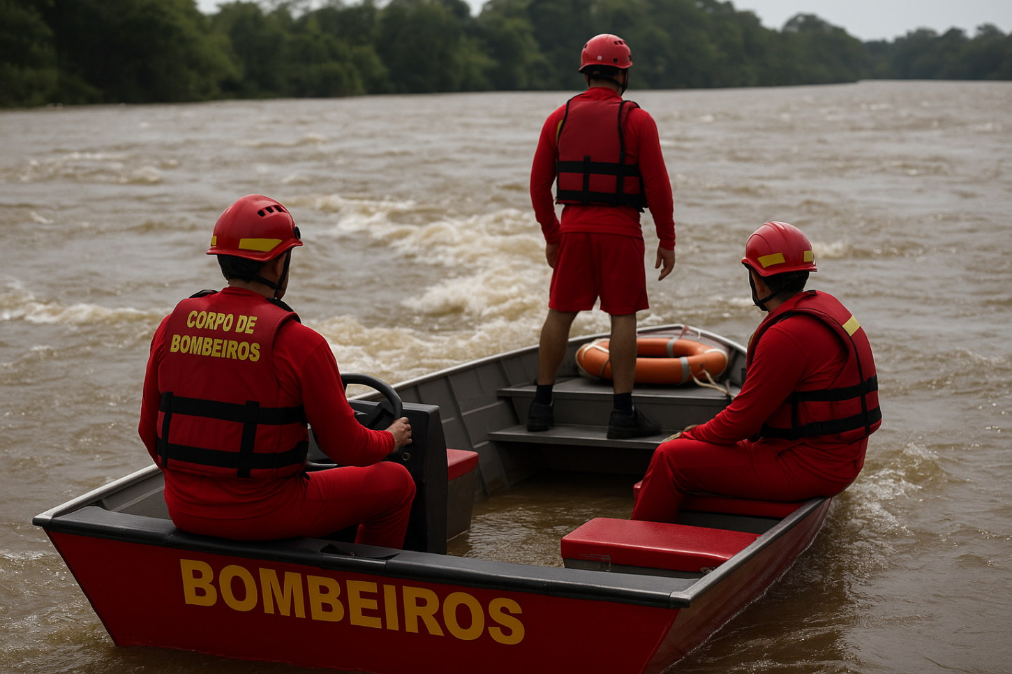 Jovens desaparecem em encontro de rios em Pimenta Bueno; buscas continuam