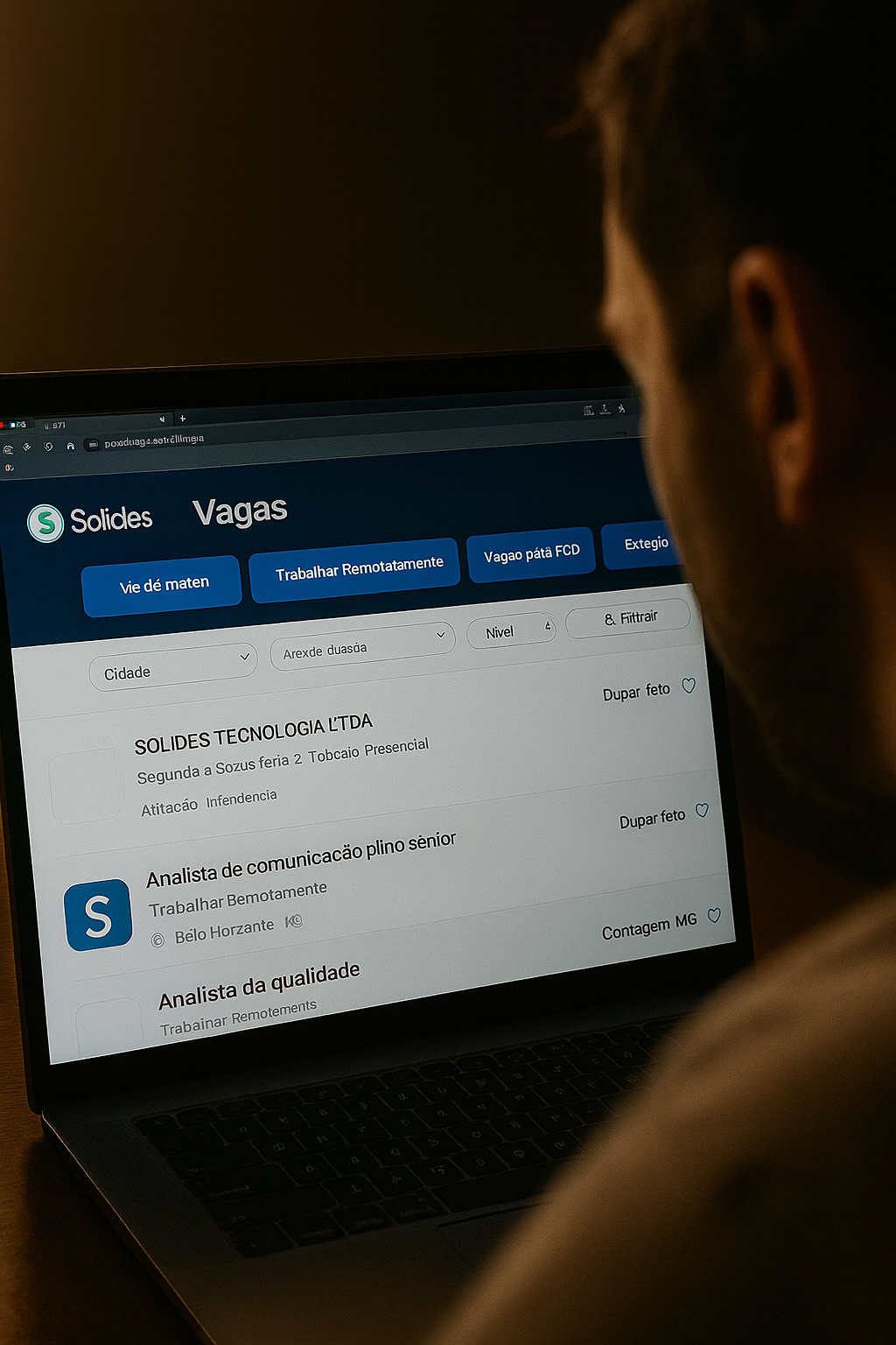 Portal de Vagas da Sólides oferece mais de 260 oportunidades em Porto Velho