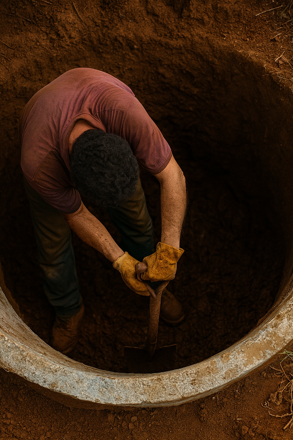 Trabalhador é baleado no fim do expediente enquanto cavava poço na BR‑364, em Porto Velho