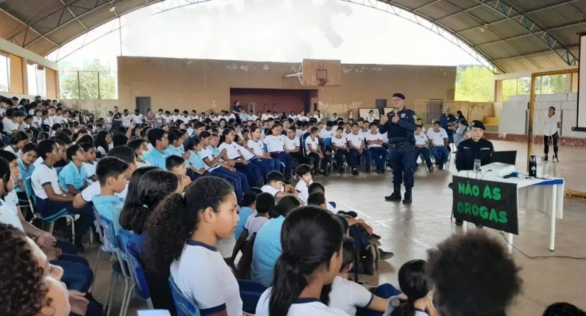 Ações de prevenção às drogas são intensificadas pelo Governo de Rondônia nas escolas de Guajará-Mirim