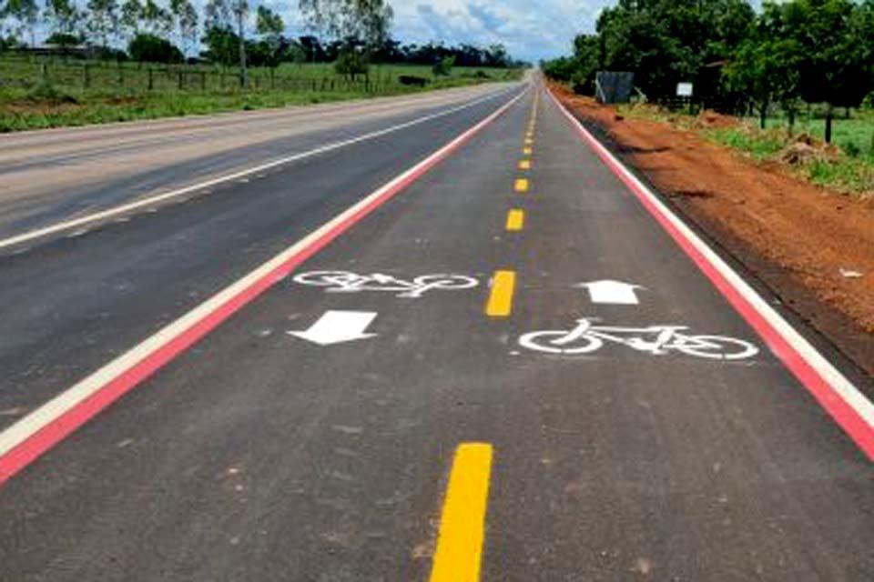 Dra. Taíssa solicita ao DER a implantação de pista de ciclismo entre Alvorada do Oeste e Urupá