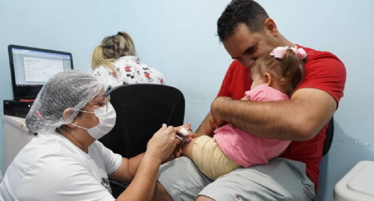 Porto Velho mobiliza pais e responsáveis na Campanha Nacional de Multivacinação