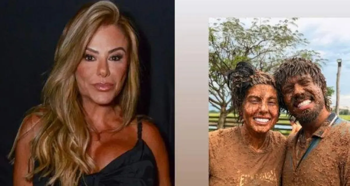 Após banho de lama de Zé Felipe e Ana Castela, Poliana Rocha celebra “o olhar verdadeiro e a leveza” do casal
