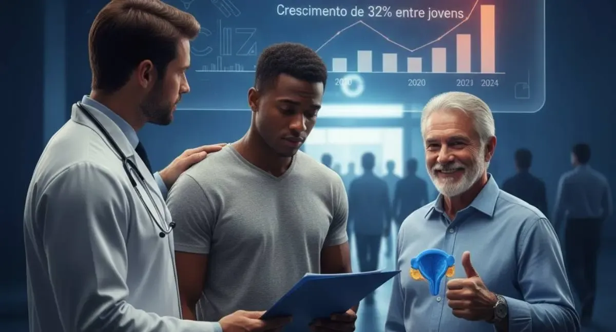 Câncer de próstata mata 48 homens por dia e cresce 32% entre jovens
