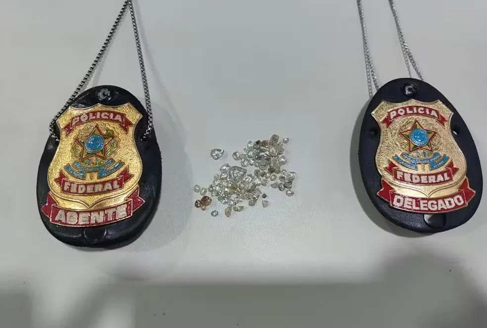 Quatro são presos em flagrante durante venda de diamantes ilegais em RO