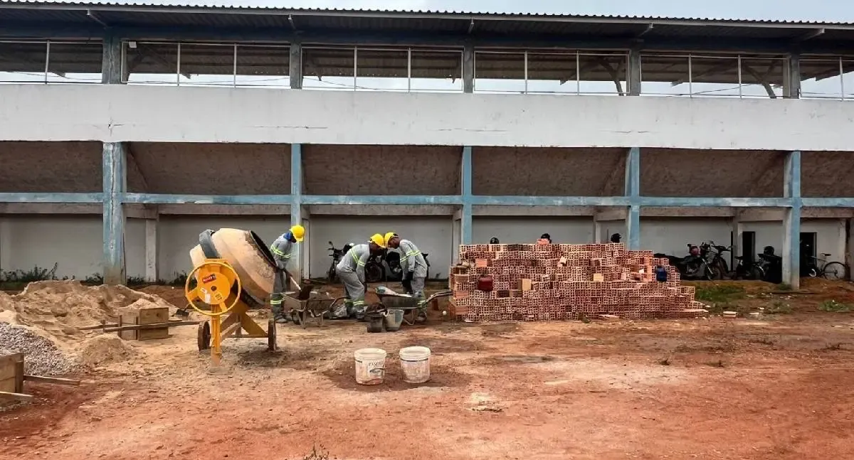 Revitalização do Complexo João Saldanha em Guajará-Mirim avança com novas etapas