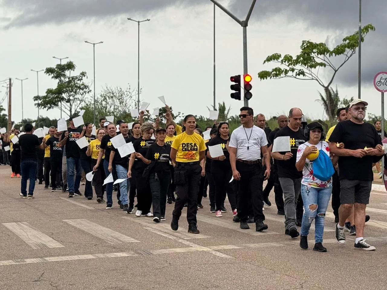 Vítimas do trânsito são lembradas em ato público promovido pelo Detran-RO, em Porto Velho