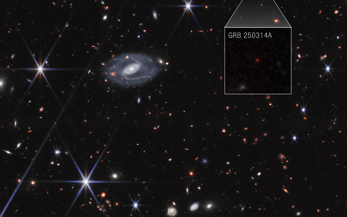 James Webb flagra 1ª supernova no início do Universo