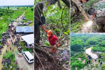 Bacabal: cadela dos bombeiros morre em buscas a crianças desaparecidas