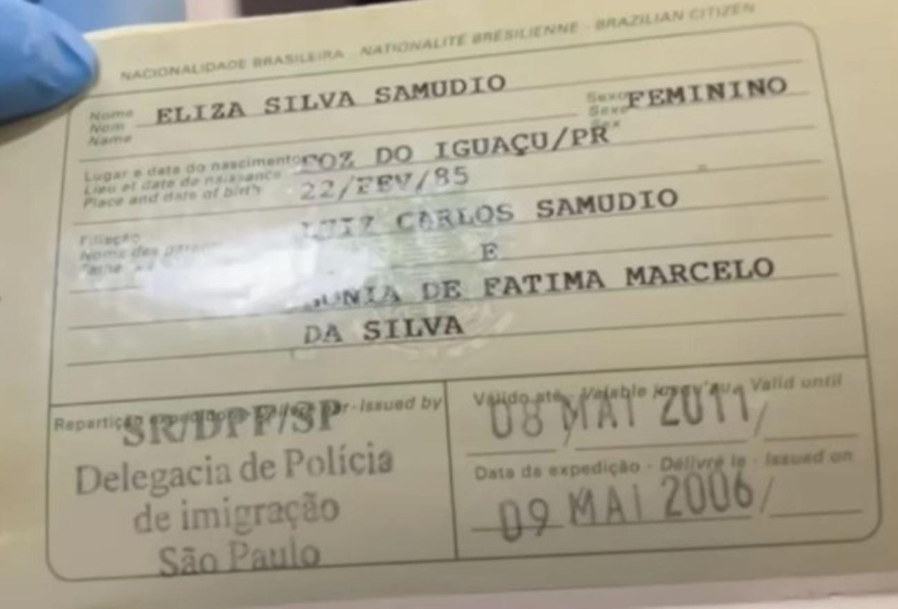 Passaporte de Eliza Samudio é encontrado em Portugal e reacende mistérios do caso