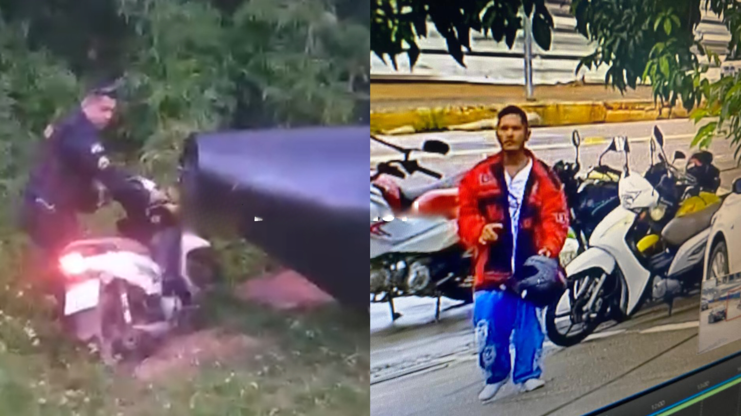 PM age rápido e recupera moto furtada em frente ao CPA.