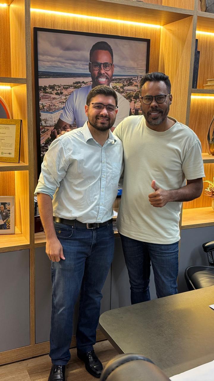 Vereador Dr. Santana recebe secretário-geral de Governo e cobra ações para a educação em 2026