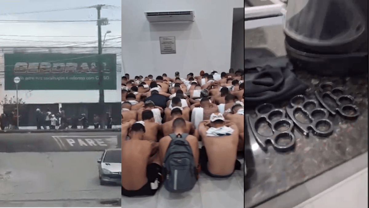 Brigas entre torcidas de Fortaleza x Ceará resultam em mais de 350 detidos