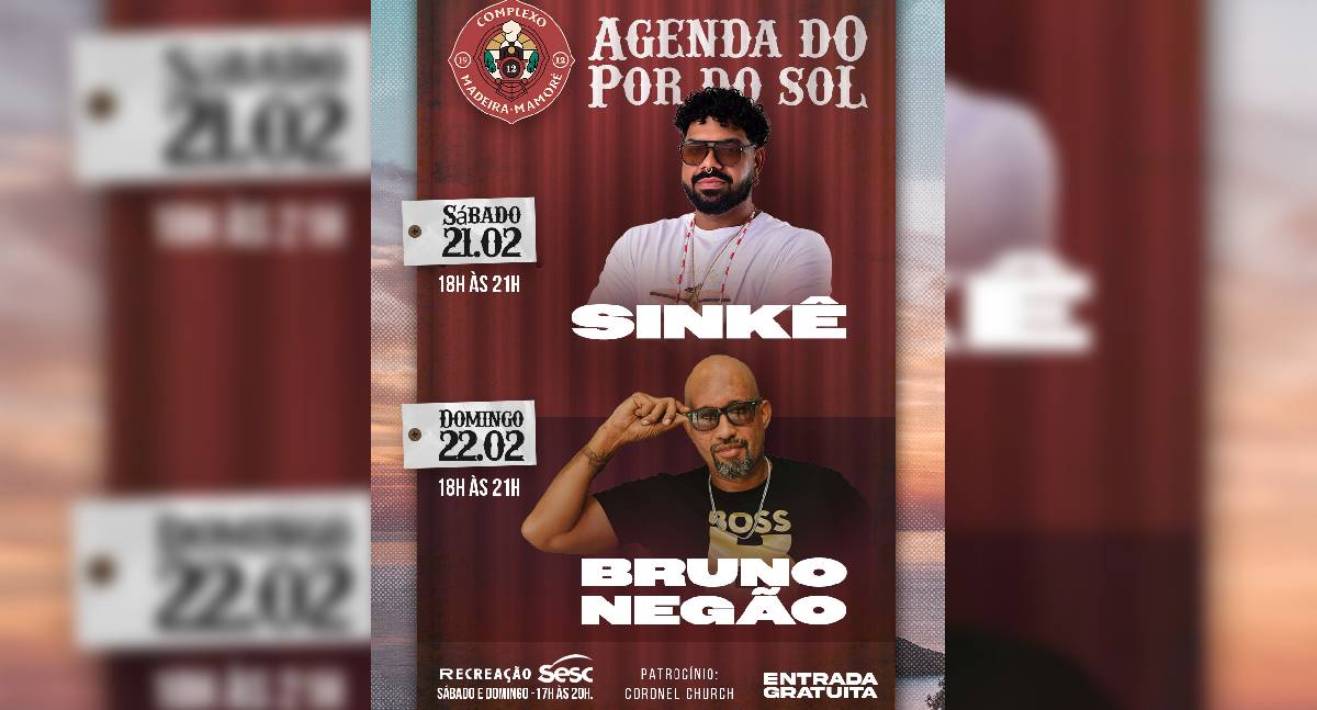 Pôr do Sol Musical: cultura no Madeira-Mamoré